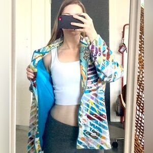 Parsley & Sage Colorful Jacket Zip Up